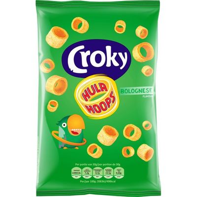 Croky Hula hoops Bolognese