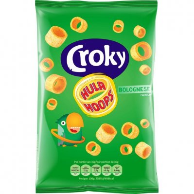Croky Hula hoops Bolognese