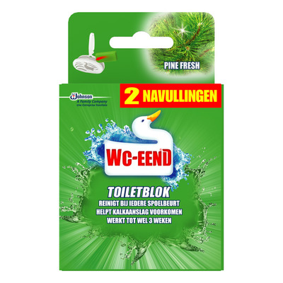 WC Eend Toiletblok pine fresh navulling