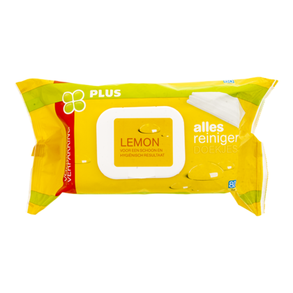 Huismerk Allesreiniger doekjes lemon