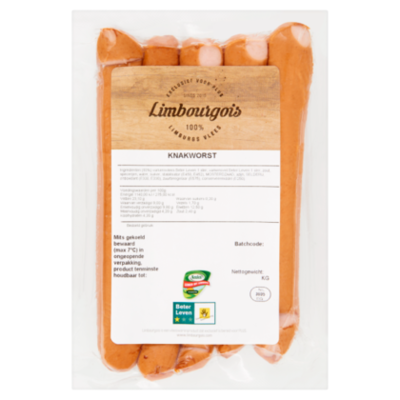 Limbourgois Knakworst BLK 1 ster