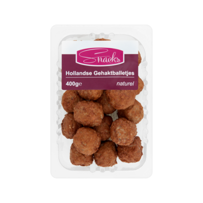 Snacks Hollandse Gehaktballetjes Naturel