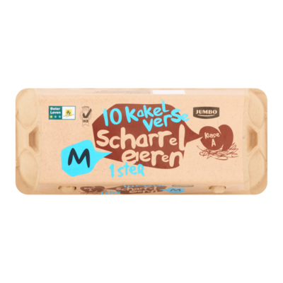 Huismerk 10 Kakelverse Scharreleieren M