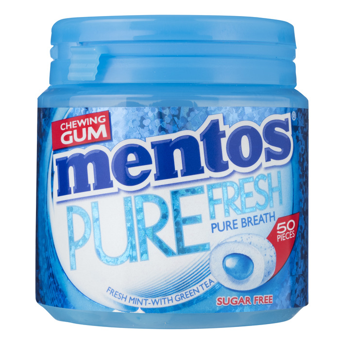 Mentos Gum Bottle pure fresh freshmint