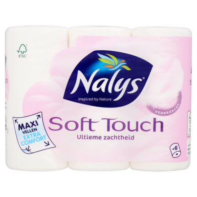 Nalys Toiletpapier soft maxi 2lgs
