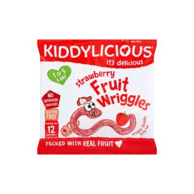 Kiddylicious Strawberry Fruit Wriggles