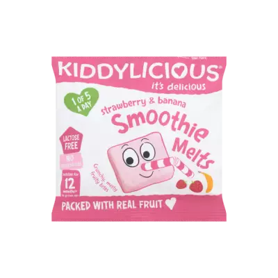 Kiddylicious Strawberry & Banana Smoothie Melts