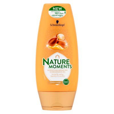 Schwarzkopf Cremespoeling natural moments Moroccan argan oil & macadamia oil