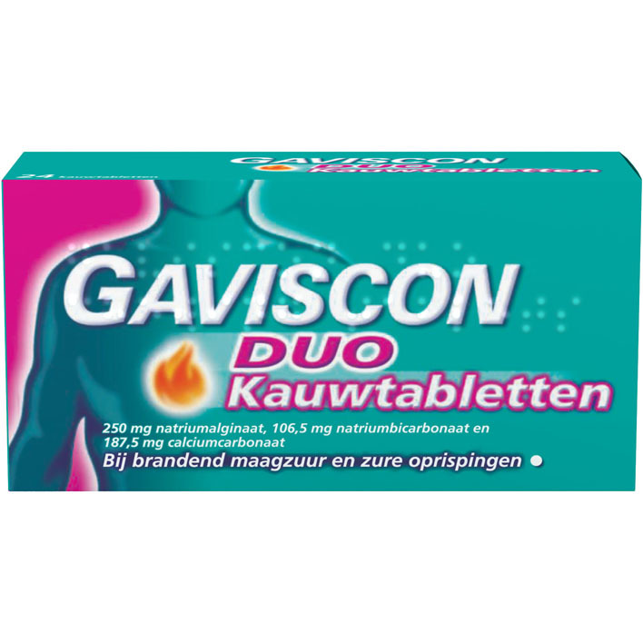 Gaviscon Duo kauwtabletten