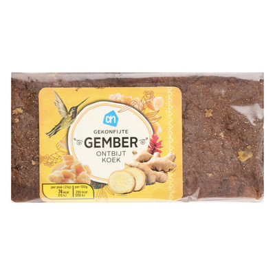 Huismerk Ontbijtkoek gekonfijte gember