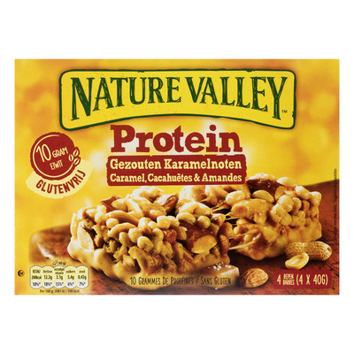 Nature Valley Protein gezouten karamelnoten