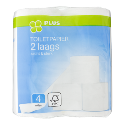 Huismerk Toiletpapier 2-laags
