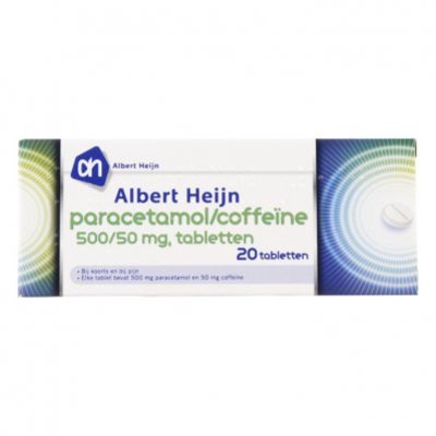 Huismerk Paracetamol/coffeïne 500/50 mg