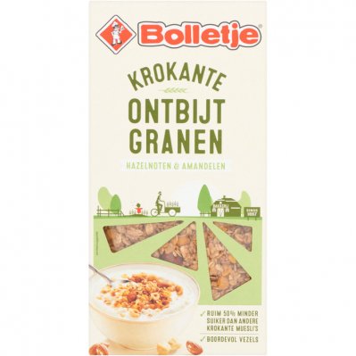 Bolletje Krokante ontbijtgranen met noten