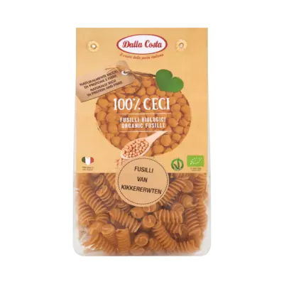 Dalla Costa Biologische Fusilli van Kikkererwten