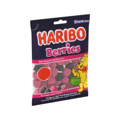 Haribo Berries Share Size