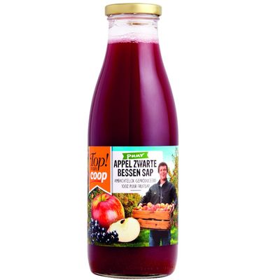 Top! Van Coop Appel Zwarte Bessensap