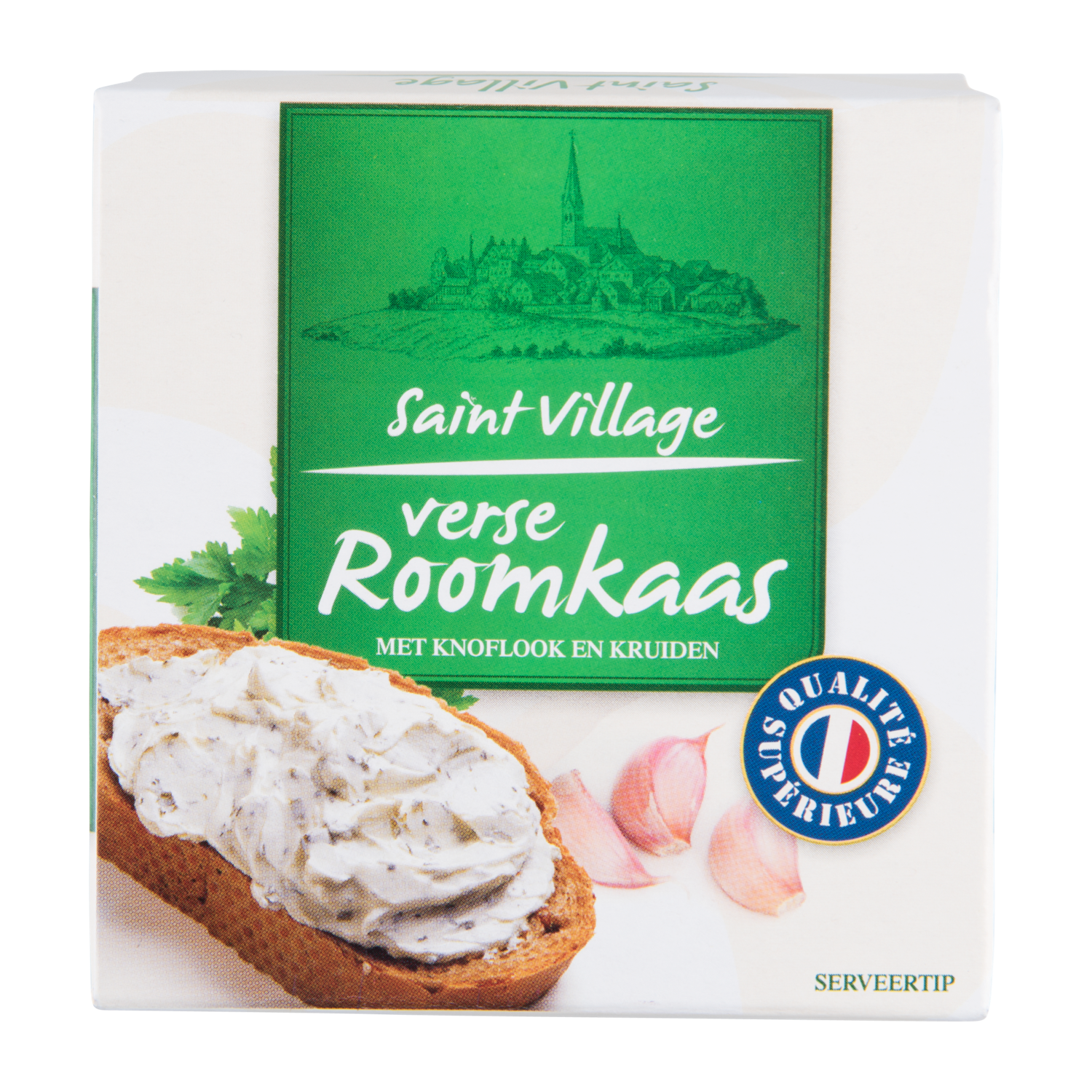 St. Village Roomkaas knoflook/kruiden