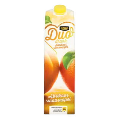 Huismerk Duo Drank Abrikoos Sinaasappel