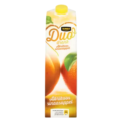 Huismerk Duo Drank Abrikoos Sinaasappel