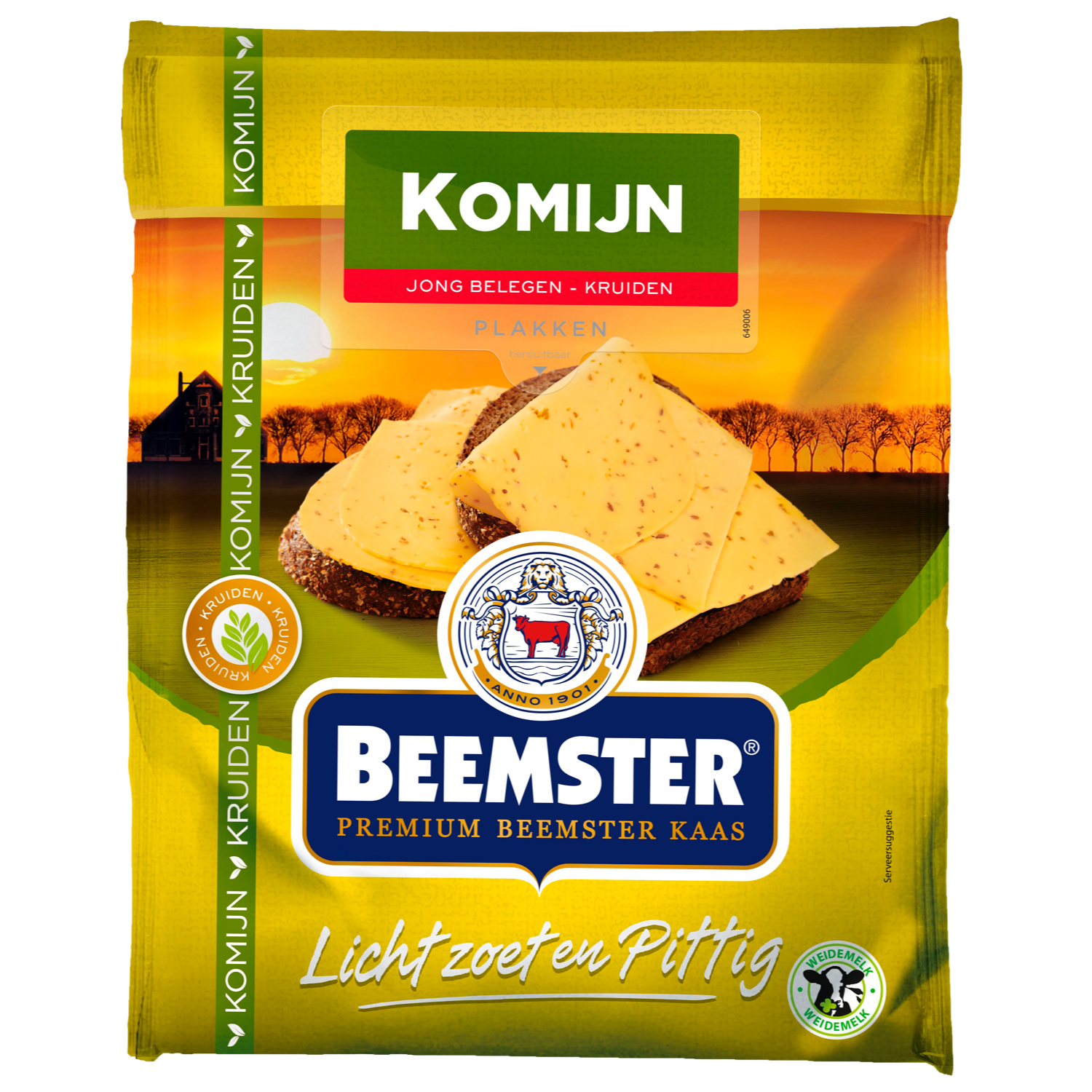 Beemster Komijn 48+ gesneden