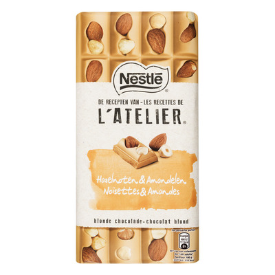 L'Atelier Blonde chocolade hazelnoot amandel