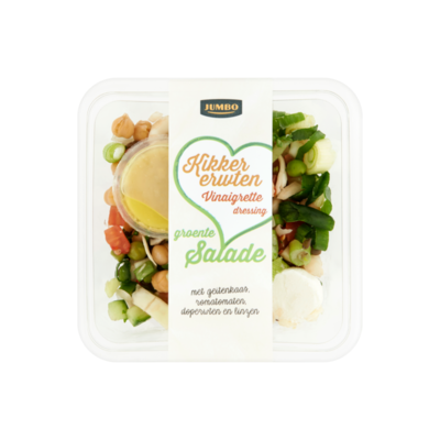 Huismerk Kikkererwten Vinaigrettedressing Groentesalade