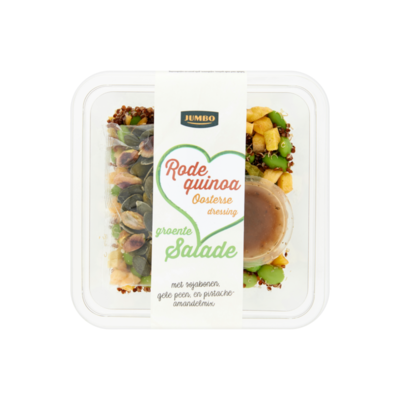 Huismerk Rode Quinoa Oosterse Dressing Groentesalade