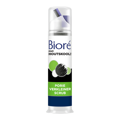 Bioré Porie verkleinende scrub met houtskool