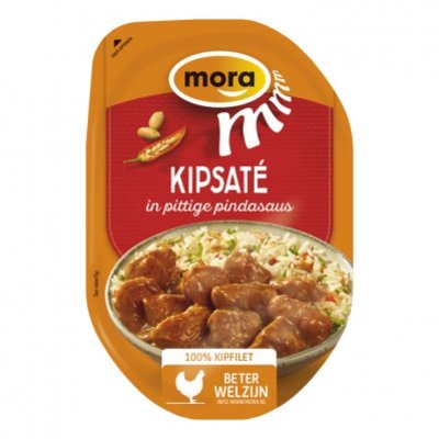 Mora Kipsaté pittige pindasaus