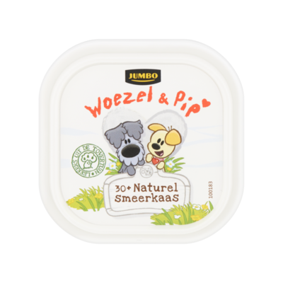 Huismerk Woezel & Pip 30+ Naturel Smeerkaas