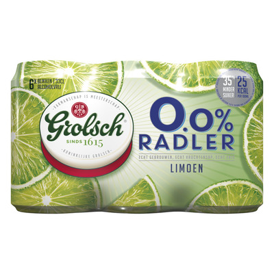 Grolsch 0.0% Radler limoen