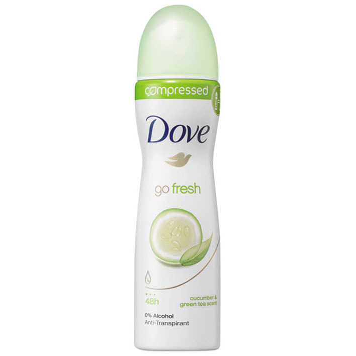 Dove Deodorant spray go fresh cucumber