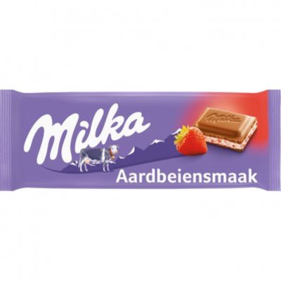 Milka Aardbei yoghurt