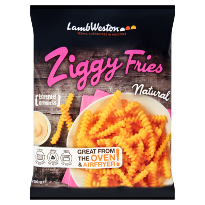 Lamb Weston Ziggy Fries Natural 750 g