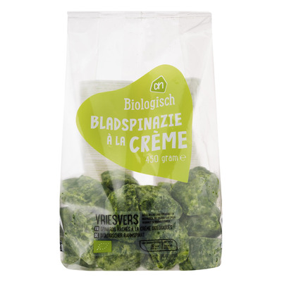 Huismerk Biologisch Bladspinazie à la crème