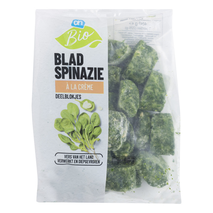 Huismerk Biologisch Bladspinazie à la crème