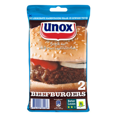 Unox Rundvlees hamburgers