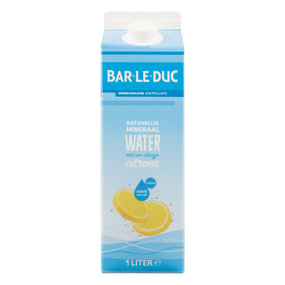 Bar le Duc Natuurlijk mineraalwater citroen