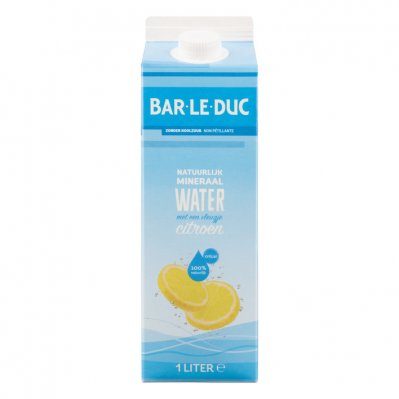 Bar le Duc Natuurlijk mineraalwater citroen