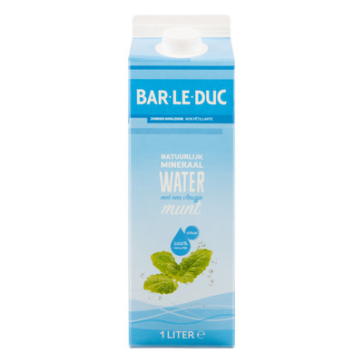 Bar le Duc Natuurlijk mineraalwater munt