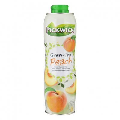 Pickwick Green tea peach siroop