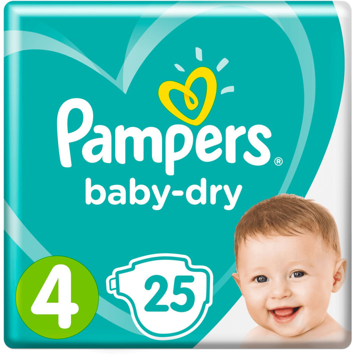 Pampers Baby dry maat 4