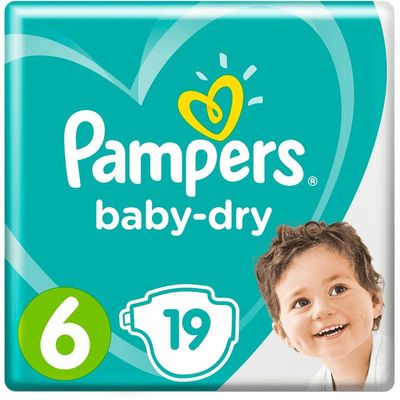 Pampers Baby-dry maat 6