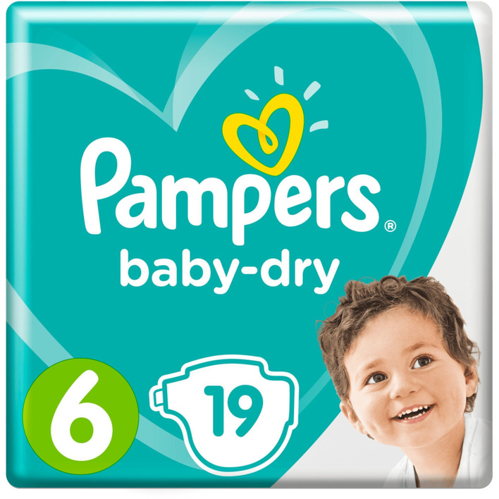 Pampers Baby-dry maat 6