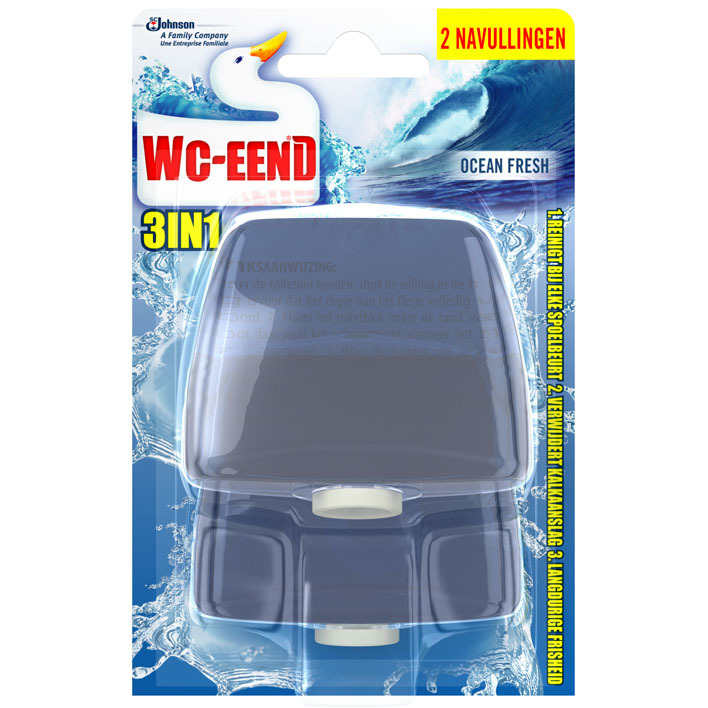 WC Eend Ocean fresh 3-in-1 navulling