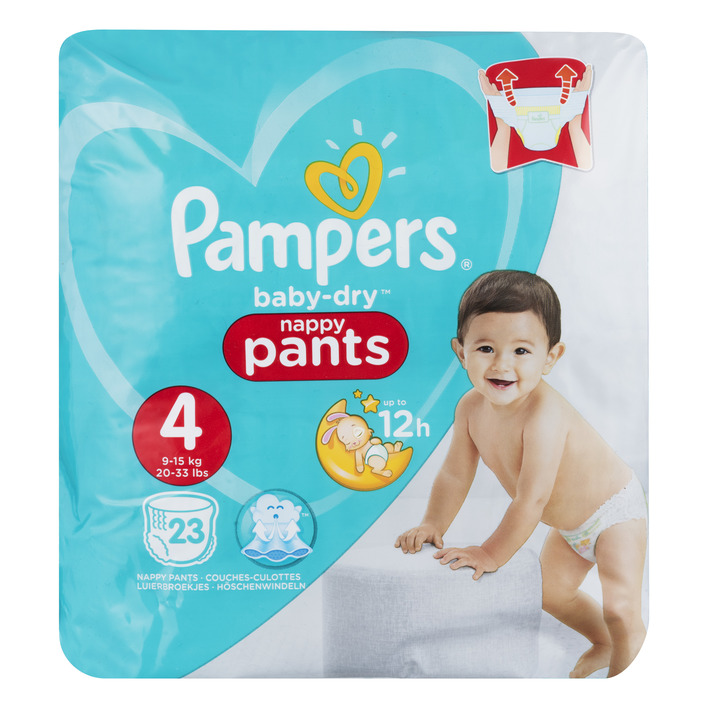 Pampers Baby-dry pants maat 4