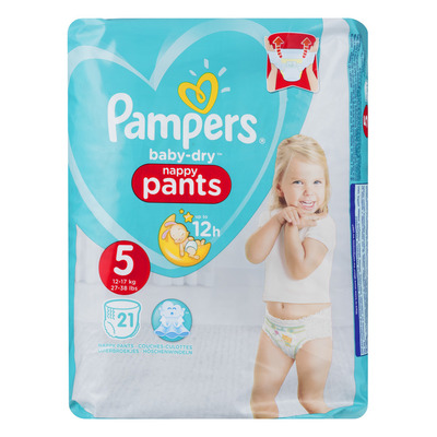 Pampers Baby-dry pants maat 5