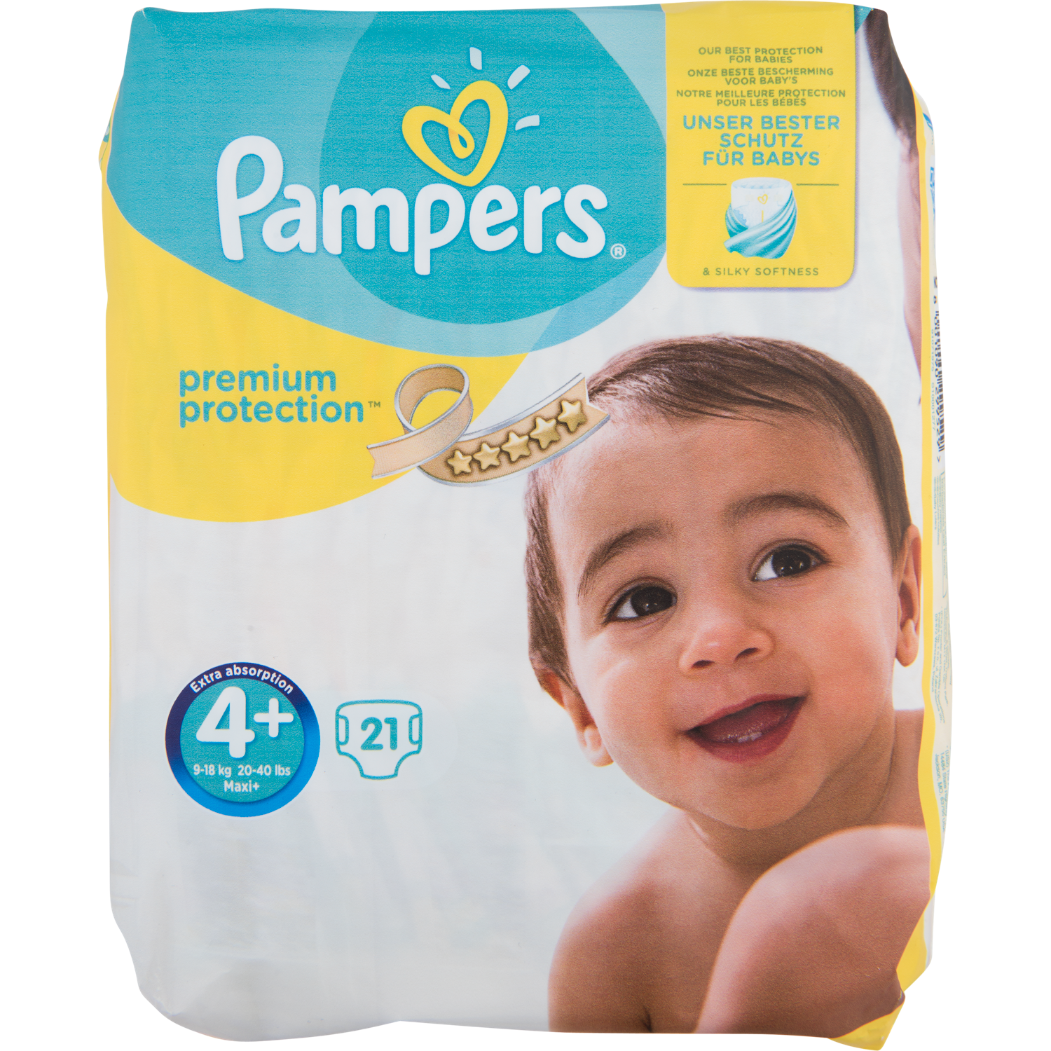 Pampers Premium protection maxi+