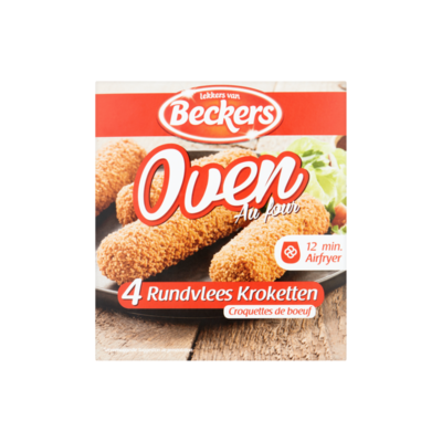Beckers Oven Rundvlees Kroketten